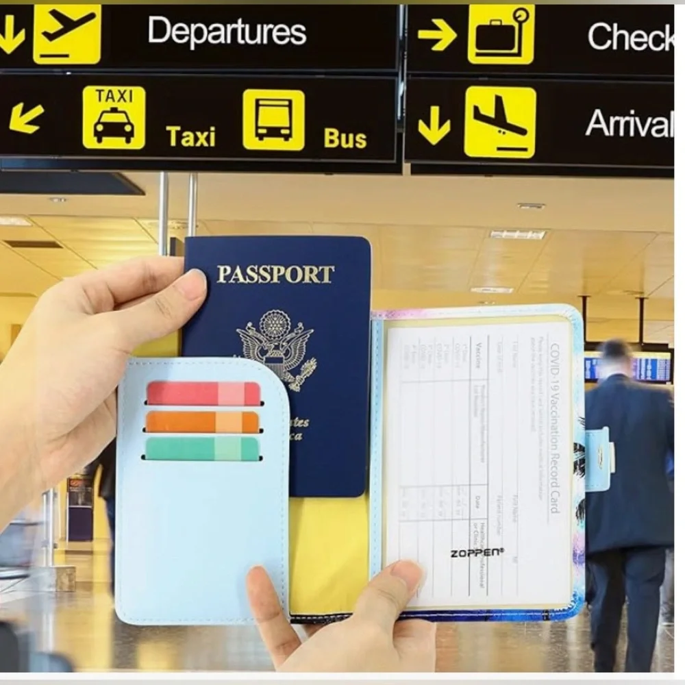 Brand New - ZOPPEN Palms Passport Holder